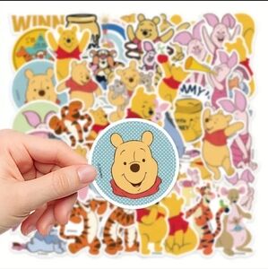 50 piece Winnie The Pooh Sticker Bundle